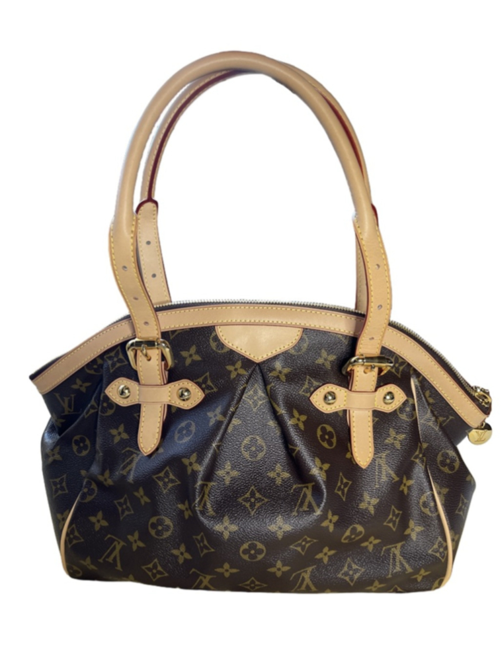 Authentic Mint Louis Vuitton Monogram Canvas Tivoli GM Satchel